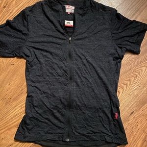 Merino wool cycling Jersey LARGE